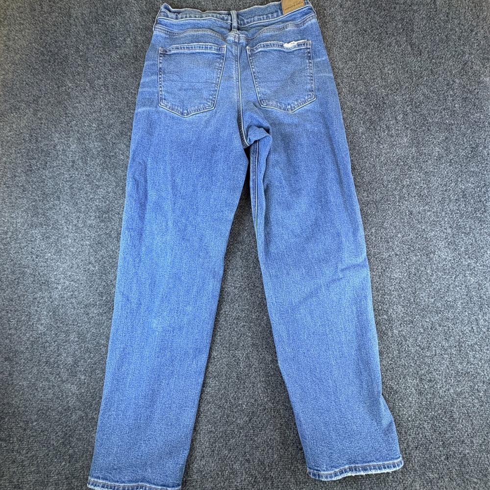 American Eagle Outfitters Strigid Jeans Women 29x29 Blue Denim Cotton Distressed - Picture 11 of 13